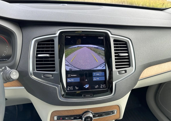 Volvo XC 90 cena 244999 przebieg: 18000, rok produkcji 2021 z Białobrzegi małe 121